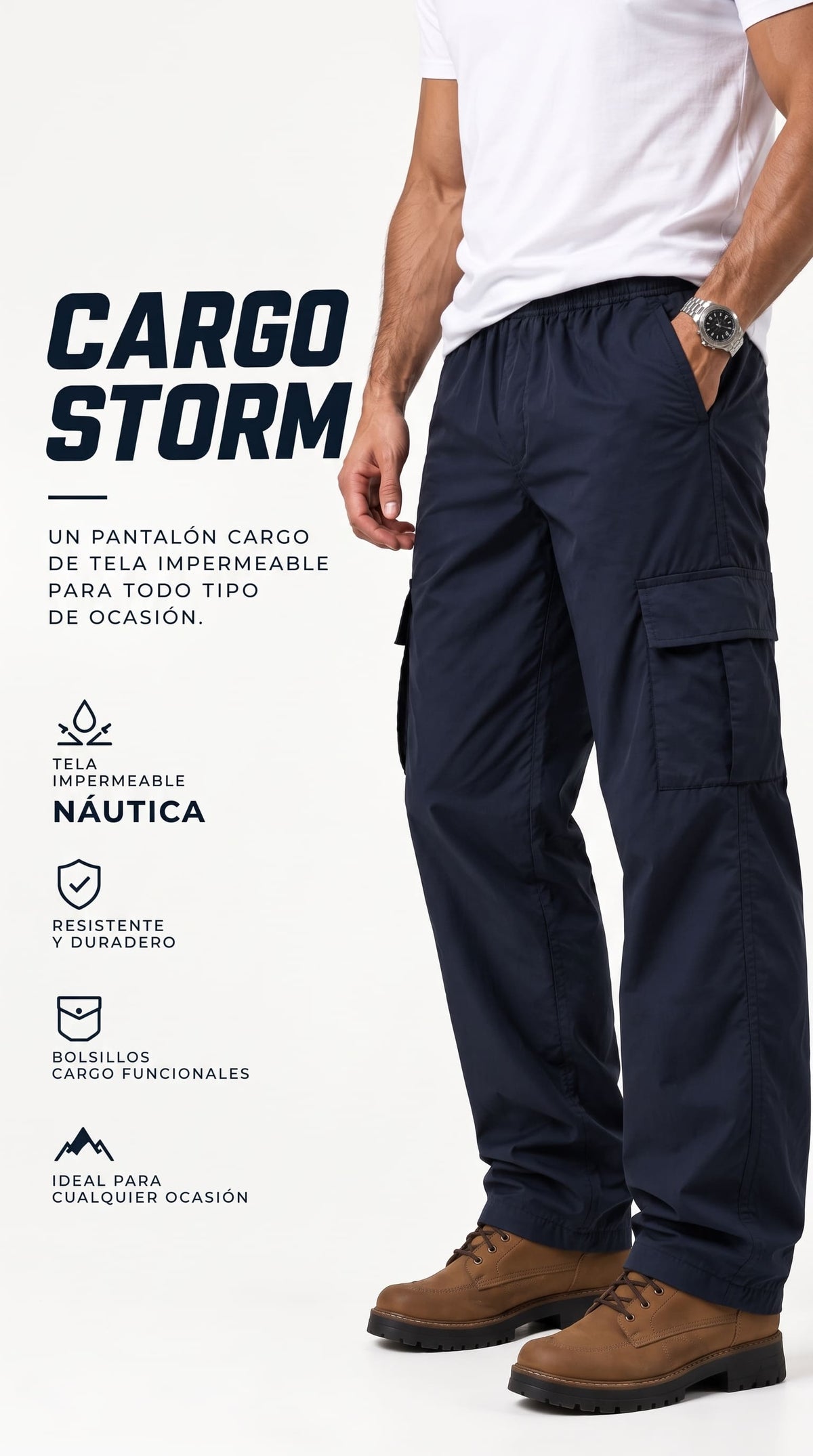 PANTALÓN CARGO STORM
